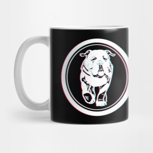 Trippy bulldog Mug